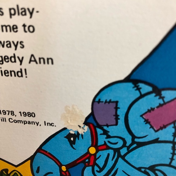 80's "Raggedy Ann & Andy Pop Concert" Album - 80's Kids Record - Kids Stuff - Picture 4 of 9